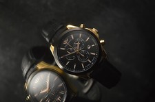 PHILIP WATCH BLAZE CHRONOGRAPH DATE 10 ATM FULL SET STAINLESS STEEL 41MM B&P