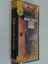 VHS FILM-videocassetta-(sc.15 bis)-GRANDI FILM DI PANORAMA-FBI-protezione tes...