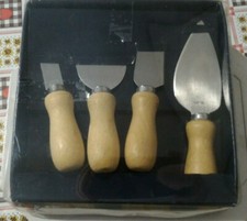 GALILEO Set 4 coltelli posate per degustazione formaggio MADE IN ITALY