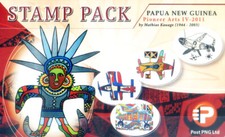 Arte locale. Mathias Kauage 2011. Confezione Presentazione.