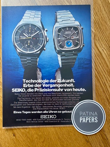 1973 seiko cronografo 6138 - seiko,