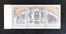 Francobolli Vaticano 1974 San Tommaso D'Acquino blocchetto 3 valori MNH/**