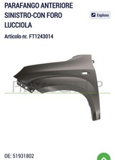 PARAFANGO ANTERIORE SX FIAT