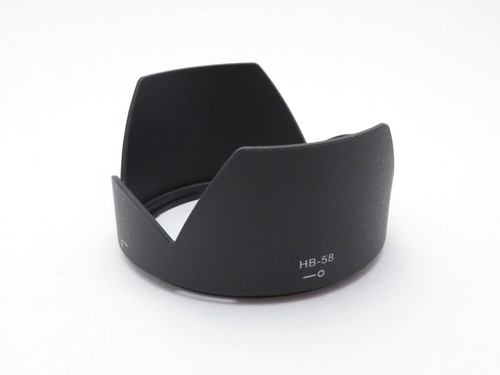 Plastic petal lens hood - plastic,