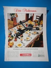 RITAGLIO DI GIORNALE CLIPPING PUBBLICITA'CARNIELLI CYCLETTE DA COLLEZIONE - (96)