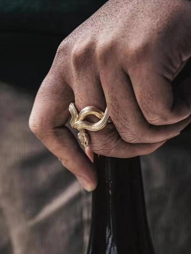Anello uomo alla moda lega - , di