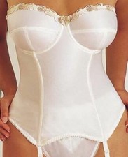 Bustier rosa avorio fantasia
