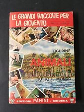 Album Panini ANIMALI DI TUTTO IL MONDO 1965 completo
