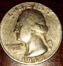 Quarter Dollar 1965 Washington