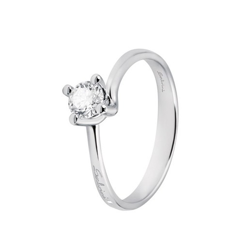 Anello salvini solitario - anello,