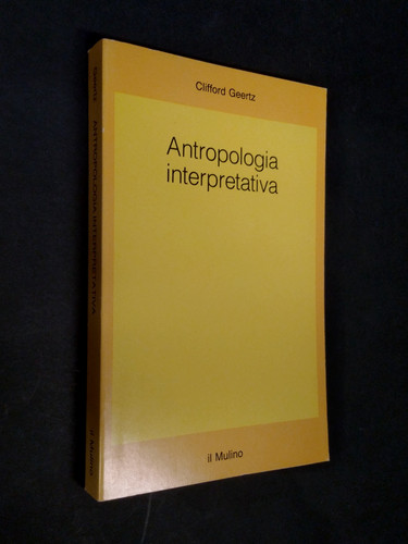 Clifford geertz antropologia - -,