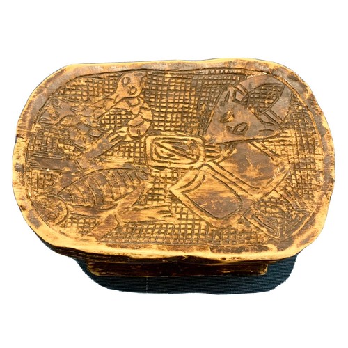 Sgabello antico africano anni - antico,