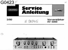 GRUNDIG XV5000 Schematic