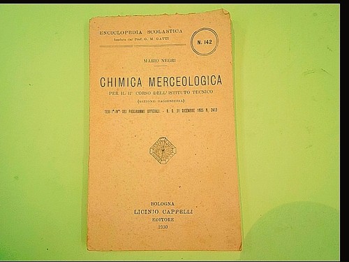 Chimica merceologica mario - chimica,