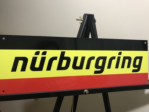 Insegna garage corsa
