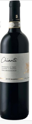 Vino rosso biologico chianti - vino,