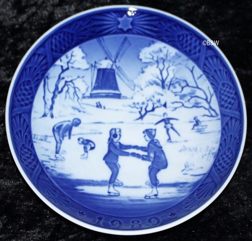 1989 royal copenhagen piatto - 1989,