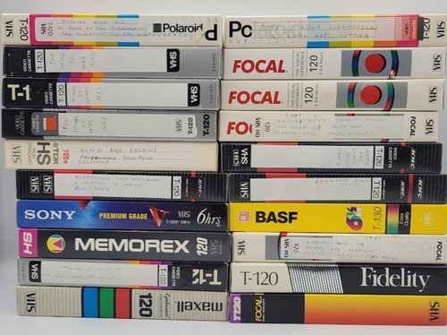Vhs cassette home - cassette, recorded