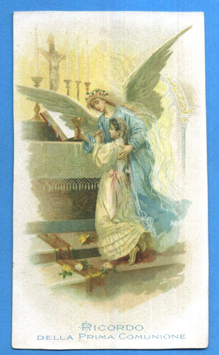 Santino holy card ricordo - santino,