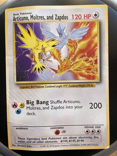 Pokemon moltres zapdos - moltres,