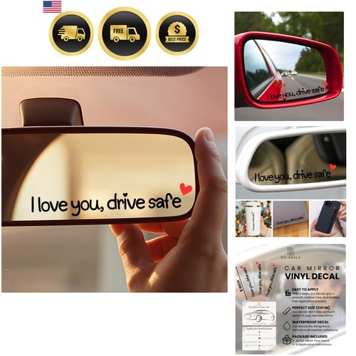 Adesivo specchio love - 3x,