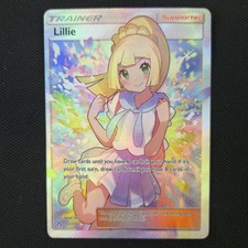 Carta pokémon nintendo lillie - carta,