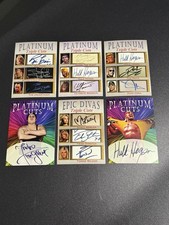 LOTTO 6 Carte WRESTLING Hogan