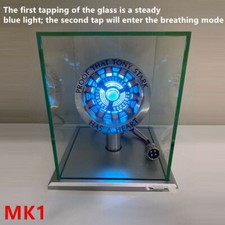 MK1 Iron Man 1:1 reattore ad arco a prova di modello Tony Stark ha cuore luce LED petto