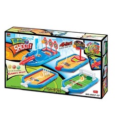 Set gioco 4 in 1 basket calcio