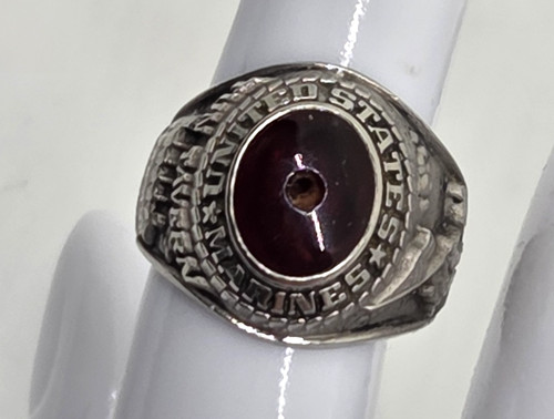 Anello vintage usmc sigillo - vintage,