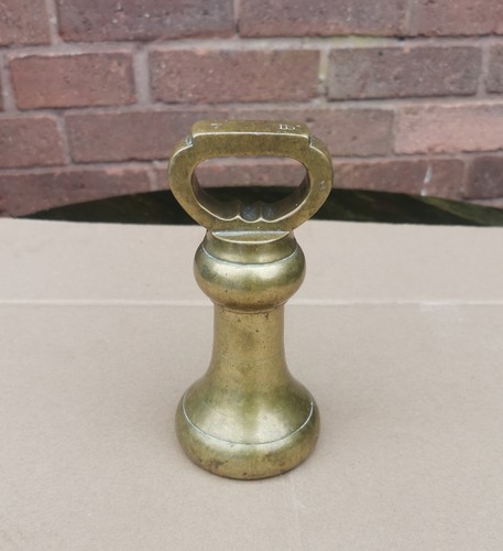 Antique vintage brass 7lb - antique,