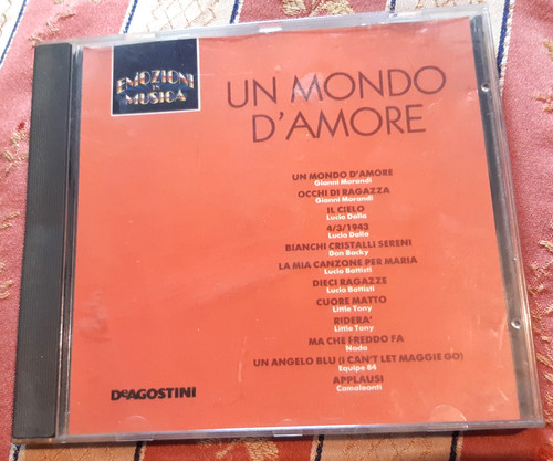 Mondo amore cd - d'amore, emozioni
