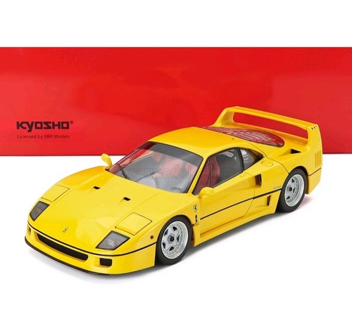 Ferrari f40 kyosho gialla - ferrari,
