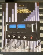 McIntosh MC2500 Brochure di vendita originale, Binghamton New York