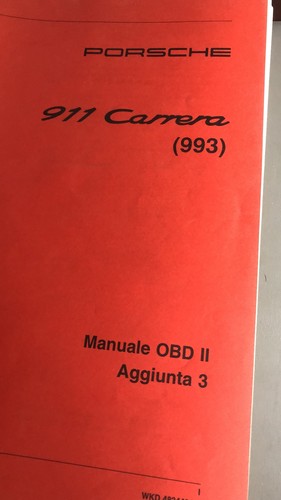 Porsche 993 manuale officina - porsche,