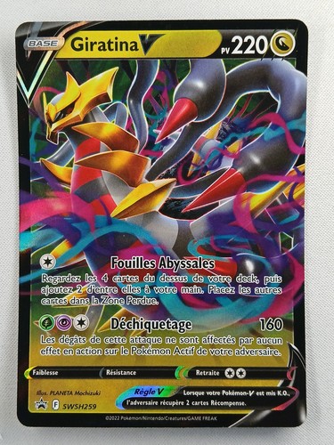 Carte pokémon giratina v - carte,