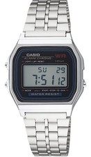 Orologio Unisex Casio A-159W Originale digitale da polso bracciale acciaio