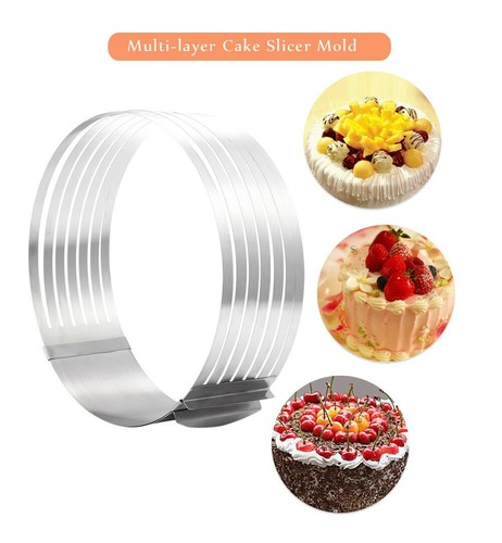 Anello taglia torte inox - anello,