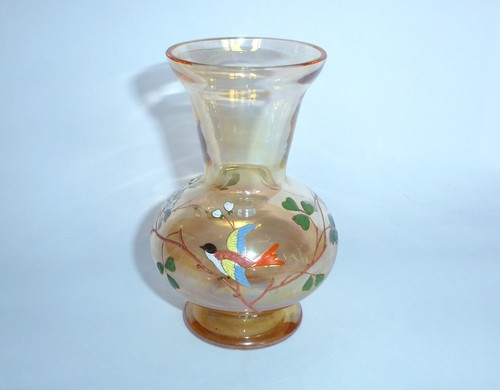 Vaso vetro con - vetro, pittura