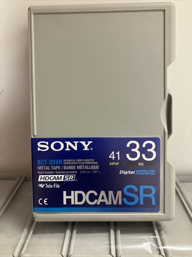 Videocassetta sony hdcam - sony, sr