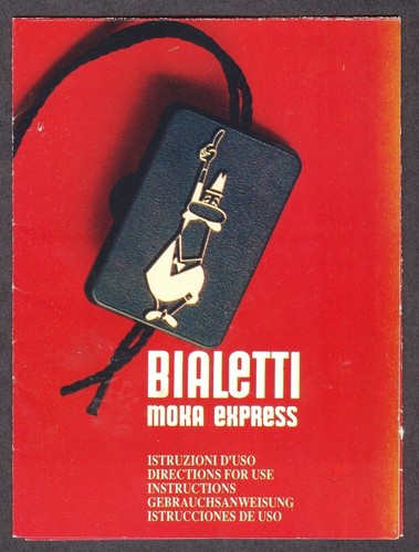 Libretto istruzioni bialetti - istruzioni, "bialetti"