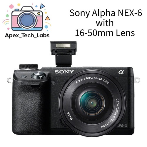 Sony alpha nex fotocamera - alpha, nex-6