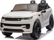 Auto Elettrica 24V per Bambini 2 Posti Range Rover Sport con Sedile in Pelle Cin