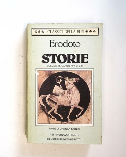 Erodoto storie volume - -,