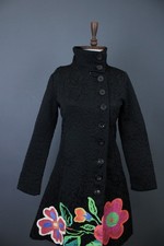 Cappotto lungo Desigual nero