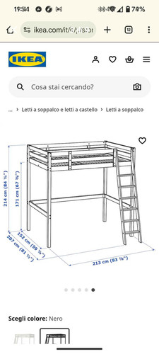 Letto castello usato - letto,