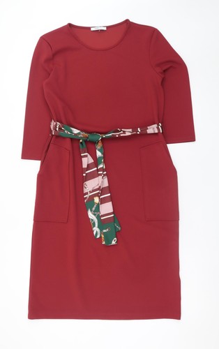 Abito donna zara - zara, rosso
