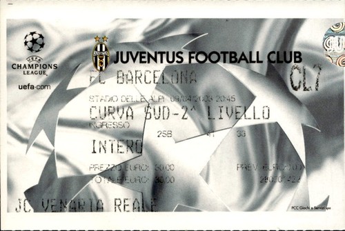 Biglietto juventus football - biglietto,