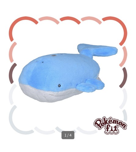 Wailord plush pokemon fit - plush,