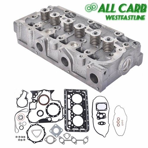 Complete cylinder head with - cylinder,